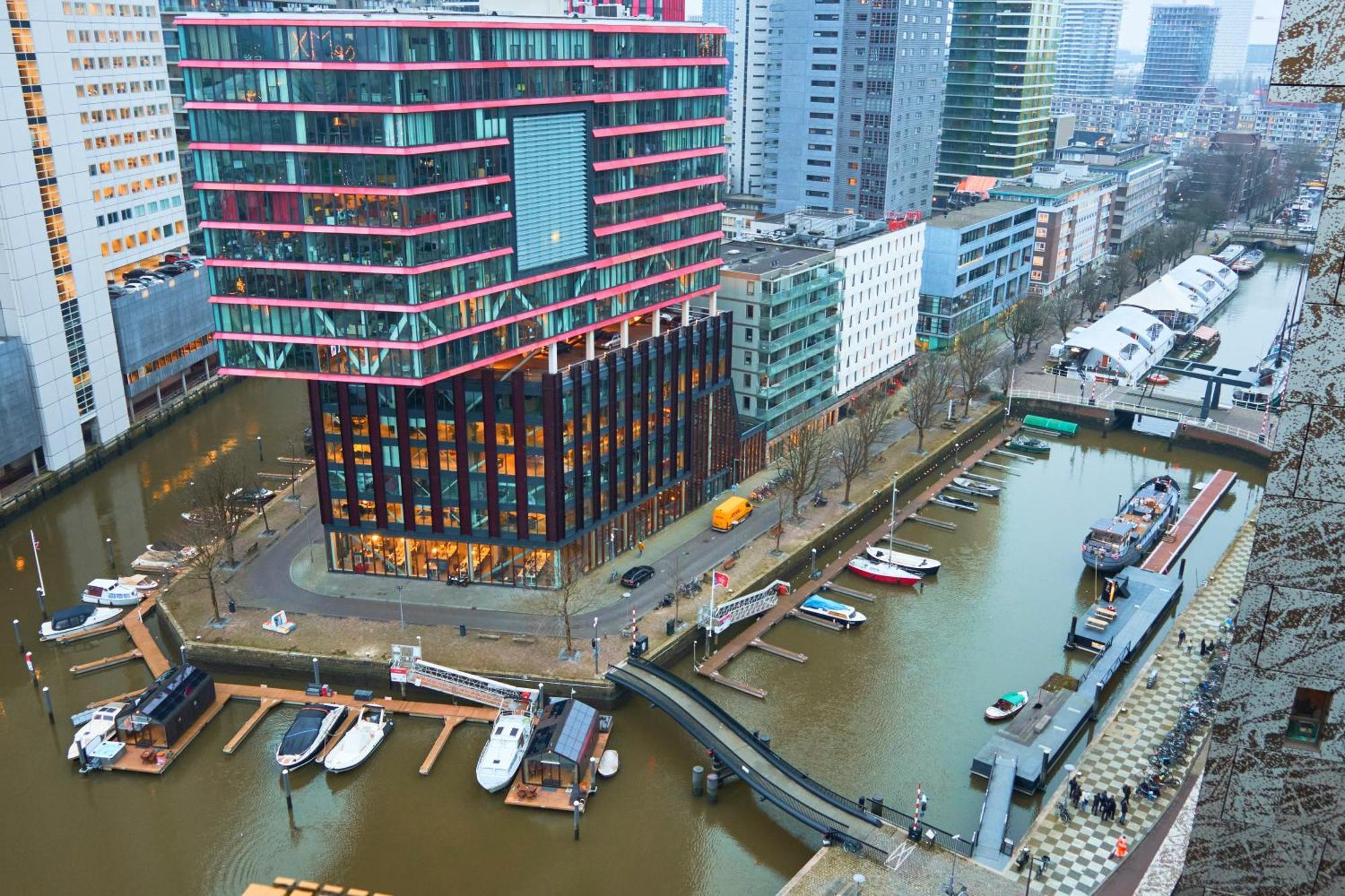 De Coaster & Aquarium Ponton Hotell Rotterdam Exteriör bild